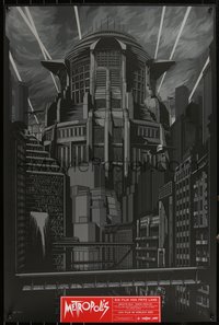 6x0312 METROPOLIS #13/23 artist's proof 24x36 art print 2016 Mondo, art by Ken Taylor, regular!