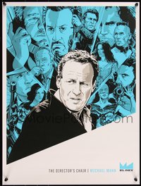 6x0621 MICHAEL MANN 18x24 art print 2015 Budich art of the director & scenes from his movies!