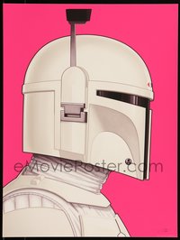 6x0895 MIKE MITCHELL signed #1555/1714 12x16 art print 2016 Star Wars, Boba Fett Prototype Armor!