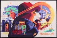 6x0336 PADDINGTON #216/275 24x36 art print 2021 Mondo, Tom Whalen, regular edition!