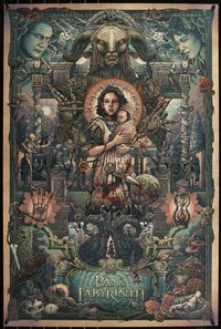 6x0337 PAN'S LABYRINTH #63/425 24x36 art print 2017 art by Ise Ananphada, regular edition!