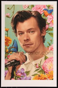 6x0723 RORY KURTZ artist signed #25/55 16x25 art print 2023 Harry Styles in A Garden Daydream!