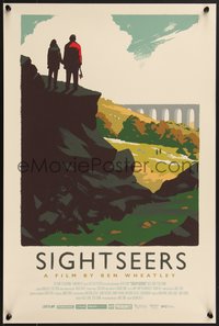 6x0737 SIGHTSEERS 16x24 art print 2013 Mondo, art by Olly Moss, regular edition!