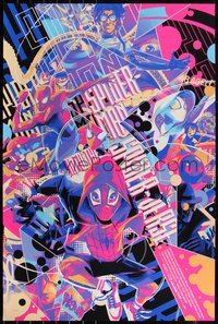 6x0395 SPIDER-MAN: INTO THE SPIDER-VERSE #314/325 24x36 art print 2023 Mondo, art by Taylor, var.!