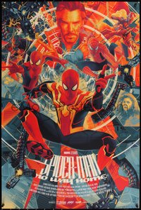 6x0403 SPIDER-MAN: NO WAY HOME #743/1585 24x36 art print 2022 Peter-One variant timed edition, Mondo!