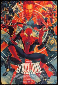 6x0402 SPIDER-MAN: NO WAY HOME #62/500 24x36 art print 2022 Peter-3 variant timed edition, Mondo!