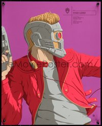 6x0765 STAR-LORD #58/175 16x20 art print 2017 Marvel Comics, art by Florey!