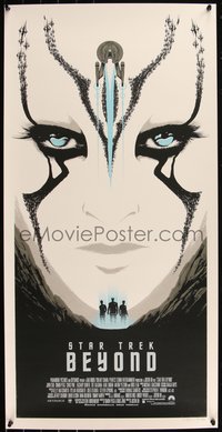 6x0700 STAR TREK BEYOND signed #28/30 artist's proof 18x36 art print 2016 by Matt Ferguson, blue ed.!