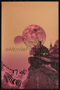 6x0408 STAR WARS #255/410 24x36 art print 2010 Mondo, art by Shan Jiang, Dawn of Tatooine!