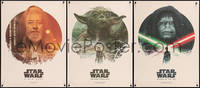 6x0503 STAR WARS #157/350 set of 3 18x24 art prints 2019 Grzegorz 'Gabz' Domaradzki, regular edition!