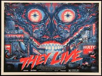 6x0656 THEY LIVE #36/150 18x24 art print 2020 art by Drew Millward, regular edition!