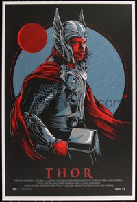 6x0426 THOR #55/380 24x36 art print 2011 Mondo, art by Ken Taylor, Alamo Drafthouse!