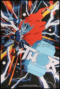 6x0428 THOR #10/100 24x36 art print 2020 great comic superhero Doaly art of Thor!