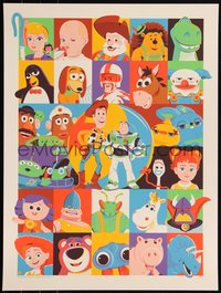 6x0669 TOY STORY 4 #8/35 18x24 art print 2019 Walt Disney, Pixar, art by Dave Perillo, variant!