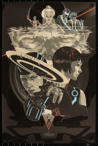 6x0438 TRON LEGACY #265/390 24x36 art print 2012 Mondo, art by Martin Ansin, Mondo edition!