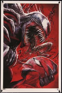 6x0745 VENOM #7/125 16x24 art print 2020 art by Tyler Kirkham, #18, cover B edition!