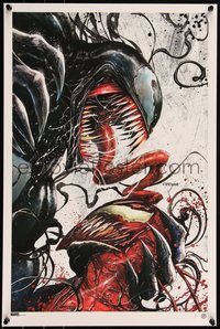 6x0744 VENOM #7/125 16x24 art print 2020 art by Tyler Kirkham, #18, cover A edition!