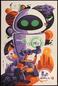 6x0446 WALL-E #241/390 24x36 art print 2016 Mondo, art by Tom Whalen, regular edition!