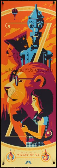 6x0840 WIZARD OF OZ #8/30 12x36 art print 2021 art by Tom Whalen, variant edition!