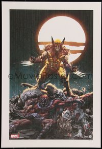 6x0796 WOLVERINE #49/100 13x19 art print 2020 Marvel Comics, art by Kaul Ngu!