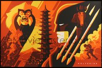 6x0461 WOLVERINE #16/325 24x36 art print 2015 Mondo, art by Tom Whalen, regular edition!