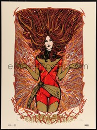 6x0691 X-MEN signed #144/150 18x24 Italian art print 2020 by Malleus, Dark Phoenix!