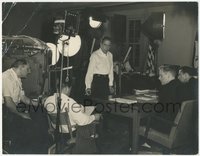 6y0583 CAINE MUTINY candid deluxe 10.5x13.25 still 1954 Humphrey Bogart filmed in court by Lippman!