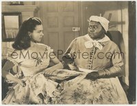 6y0586 GONE WITH THE WIND deluxe 10.25x13.25 still 1939 Vivien Leigh as Scarlett & Hattie McDaniel!