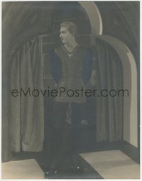 6y0589 JOHN BARRYMORE deluxe 10.25x13.25 still 1927 The Great Profile in The Beloved Rogue!