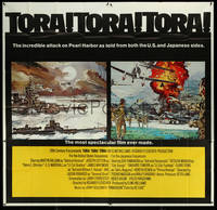 6y0359 TORA TORA TORA 6sh 1970 Bob McCall art of the incredible attack on Pearl Harbor, rare!