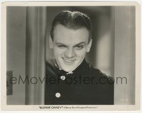 6y1567 BLONDE CRAZY 8x10 still 1931 great close up of James Cagney winking through doorway!