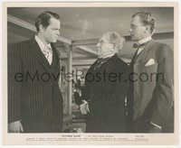 6y1573 CITIZEN KANE 8.25x10 still 1941 c/u of Orson Welles & Joseph Cotten taking over newspaper!