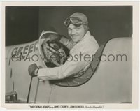 6y1576 CROWD ROARS 8x10 still 1932 wonderful close up of James Cagney smiling in his race car!