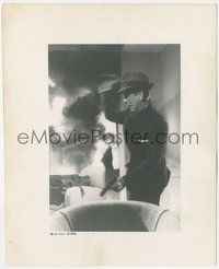 6y1577 DEAD RECKONING deluxe 8x10 still 1947 Humphrey Bogart setting fire to enemies' office!