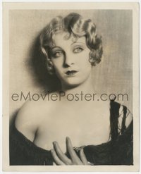 6y1579 DOLORES BRINKMAN deluxe 8x10 still 1928 sexy portrait at MGM by Clarence Sinclair Bull!