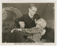 6y1601 HARD TO HANDLE 8x10 still 1933 romantic c/u of James Cagney staring at beautiful Mary Brian!