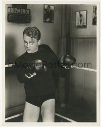 6y1606 IRISH IN US 8x10 still 1935 James Cagney in gloves and boxing outfit by Bert Longworth!