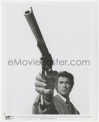 6y1624 MAGNUM FORCE 8x10 still 1973 best c/u of Clint Eastwood as Dirty Harry pointing his big gun!