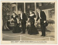 6y1656 YANKEE DOODLE DANDY 8x10 still 1942 James Cagney & the other Cohans thanking the audience!