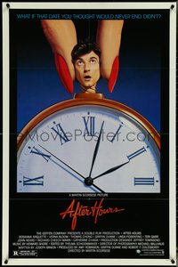 6y0999 AFTER HOURS style B 1sh 1985 Martin Scorsese, Rosanna Arquette, great art by Mattelson!
