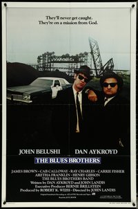 6y1040 BLUES BROTHERS int'l 1sh 1980 John Belushi & Dan Aykroyd classic!