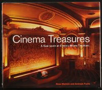 6y0302 CINEMA TREASURES hardcover book 2004 A New Look at Classic Movie Theaters, color images!