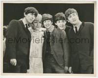 6y1461 BEATLES/MARLENE DIETRICH deluxe English 8x10 news photo 1963 her hair is Beatles style, rare!