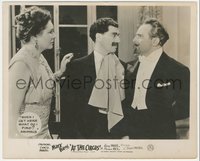 6y1460 AT THE CIRCUS English 8x10 still 1939 Groucho Marx between Margaret Dumont & Fritz Feld!