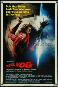 6y1108 FOG style B 1sh 1980 John Carpenter, what you can't see won't hurt you, it'll kill you!