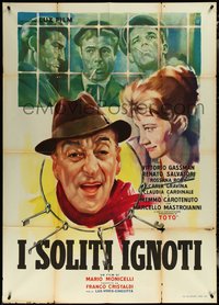 6y0509 BIG DEAL ON MADONNA STREET Italian 1p 1958 Mario Monicelli classic I Soliti Ignoti, rare!