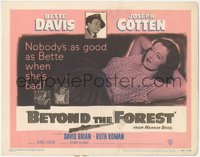 6y0607 BEYOND THE FOREST TC 1949 King Vidor, nobody's as good as smoking Bette Davis when she's bad!