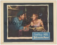 6y0712 BREAKING POINT LC #8 1950 John Garfield, Patricia Neal, from Ernest Hemingway's story!