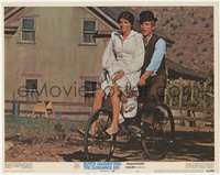 6y0718 BUTCH CASSIDY & THE SUNDANCE KID LC #3 1969 Paul Newman & Katharine Ross on bicycle!