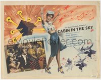 6y0720 CABIN IN THE SKY LC 1943 full-length Lena Horne & with Rochester & Ethel Waters + cool art!